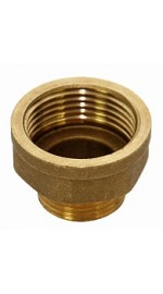 Переходник 25г-20ш латунь (10/50)