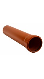 Труба ПП 250-6130 (6,2) НПВХ рыжая