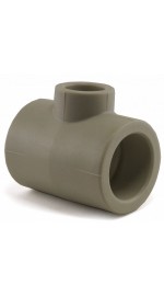 Тройник перех. 50*20*50 Valfex серый 10/40