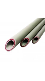 Труба ПП 32   PN 20 стекловолокно Valfex серый 4/60