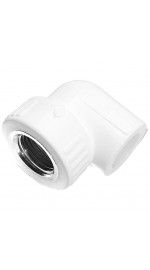Угольник комб. вн. р. 20*3/4 Valfex белый 20/80