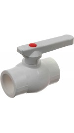 Кран шар VALFEX OPTIMA металл.шар 40 (16/4) серый