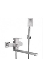 .Новинка F-22802 Frap смесит. ванна 35мм нерж