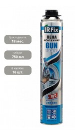 Пена монтажная профессиональная GUN зима 750мл (10012)