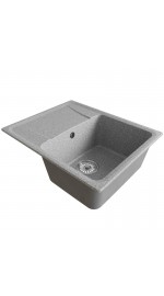 Мойка ML-GM26 с крылом, темно-серая (309), 470*580*190мм