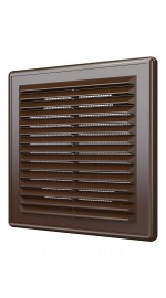 Вент.решетка 1515Р сетка разъемная 150х150 пластик Brown