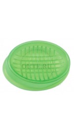 Мыльница настольная OUTE TL72 пластик зеленая