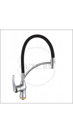 3T2613B-2 OUTE Елочка 35мм гибк.нос гайка хром/черн(10)