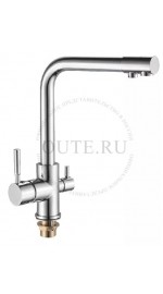 Елочка T653B OUTE 35мм бок.ручка с фильтром гайка хром