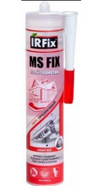 (20086) Клей-Герметик 310мл ПРОЗРАЧНЫЙ IRFIX MS-FIX 1/12