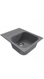 Мойка ML-GM18 с крылом, графит (342), 640*490*190мм NEW