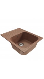 Мойка ML-GM18 с крылом, терракотовая (307), 640*490*190