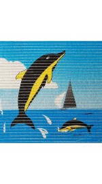 Коврик для ванной 130см*15м (6656)