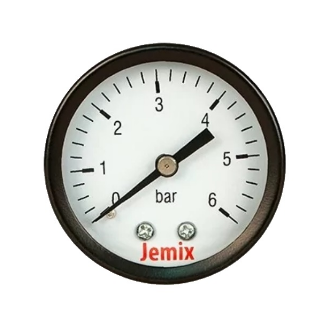 Манометр (осевое подкл), 0-6 бар, диам.50мм XPS-S