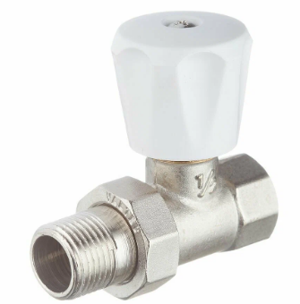 Клапан прямой  д/радиат. с руч.рег.1/2  FRAP (406) 1/12