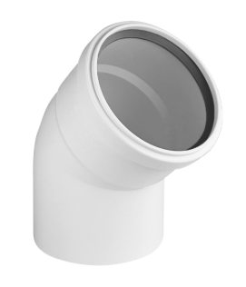 Отвод PRIME 30° 110 мм для вн. малошумной канализ. (60) VALFEX