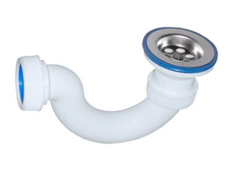 656-Сифон Мини Элит д/душ.поддона н/ж чаш.*