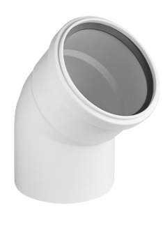 Отвод PRIME 87° 110 мм для вн. малошумной канализ. (35) VALFEX
