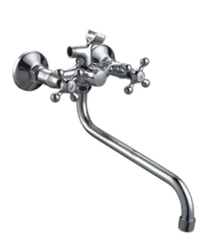 F-2208-2 Frap смесит. ванна 1/2 м/к Крест картр.перекл