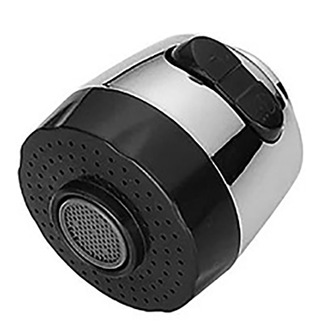 Аэратор для гибкого излива 2-х реж. хром/черный (SSH002)