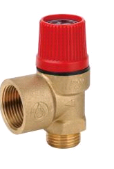 Клапан предохр. 1/2"*3/4" г/ш 3,0 бар G1457.3  (5/40)