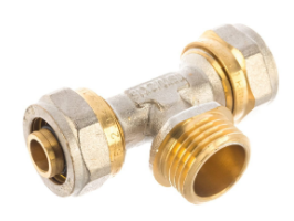 тройник ц+ш+ц 16*1/2*16  F311.1604 10/100