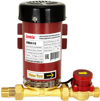 Насос повыш.давл. СУХОЙ РОТОР 90Вт, 10м. ПВН15-10