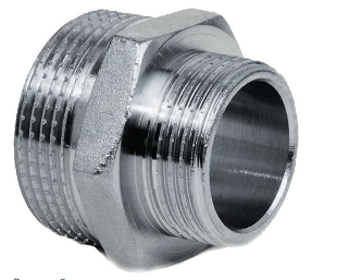 Бочата 1 1/2'' - 1 1/4'' нар/нар никель