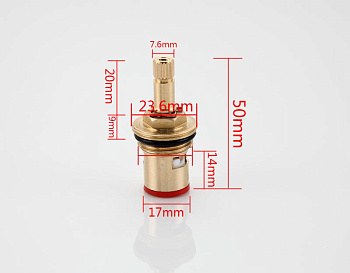 кран-букса F52-4 1/2 м/к 8*20 под крест (30/300)