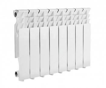 Радиатор алюминиевый VALFEX BASE 350/80, 8 секций (44 шт./пал.), 912 Вт