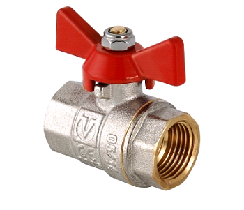 Кран шар 1" г/г баб VALTEC  VT.217.N.06