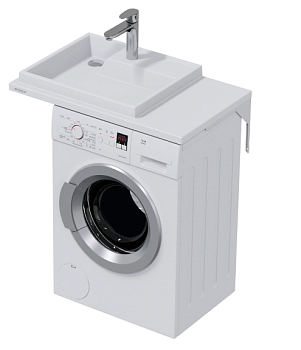 Умывальник н/стир.маш. Юпитер 800*90*500 левый 900120