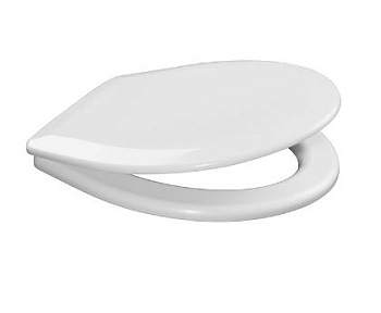 Крышка для унитаза регулируемая К-01 белая (1/16)