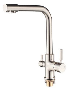 Елочка T653BL OUTE 35мм бок.ручка с фильтром гайка сатин