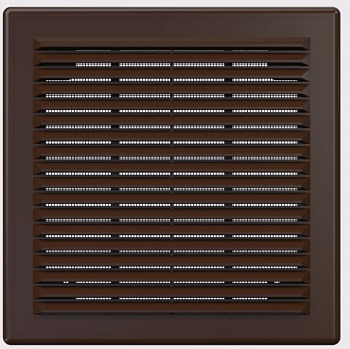 Вент.решетка 2121Р сетка разъемная 208х208 Brown (44)