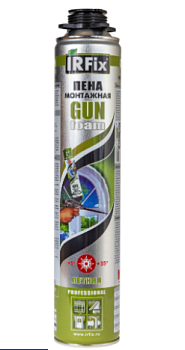 (10002) Пена монтажная профессиональная GUN 750мл (1/16)