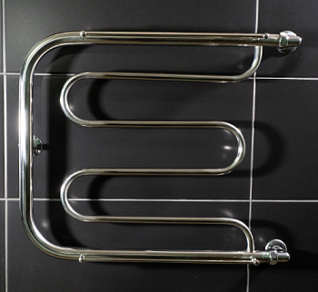 Полотенцесушитель EVK МП-образный 1" 500 х 400 (С ПОЛКАМИ)