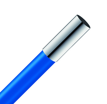 Излив гибкий OUTE M7170-3 хром синий