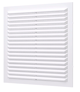 Вент.решетка 2828С сетка 285х285 пластик ERA