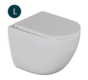 Унитаз подвесной безободк WAVE SUNSET Tornado дюропл.м/л