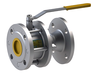 Кран шар 11с41п ду100/100 ру16 фланц.разбор.L-350 BREEZE