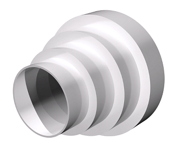 Редуктор ПУ15.12.10.8 D150/120/100/80 прямой пластик ERA  (1/24)