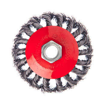 Щетка мет. УШМ 85мм/М14 круч (тар) 656-073