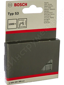 Bosch Скобы 18мм 1000шт 1.609.200.369