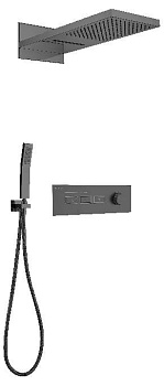 Душевая система скрытого монтажа T960H OUTE черная (10)