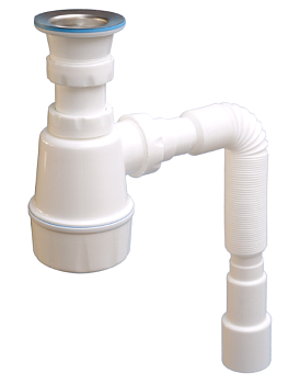 1060 - Сифон для мойки, выпуск 70мм разборной (1/30)