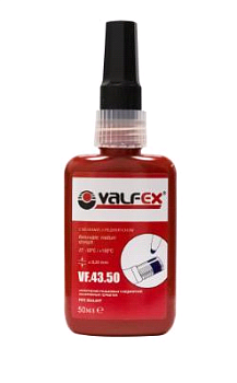 Анаэробный клей-герметик СИНИЙ (50 мл.) VALFEX (10/120)