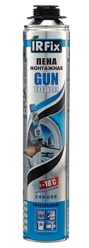 (10012) Пена монтажная проф. GUN зима 750мл (1/16)