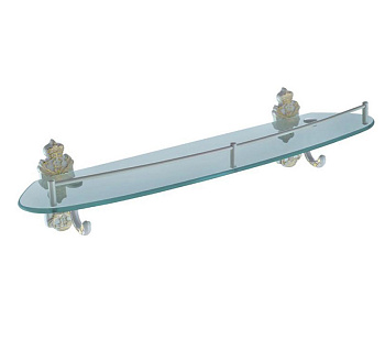 G3507 полка стеклянная 1/10 СНЯЛИ