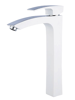 G1007-18 Gappo тюльпан 35мм на гайке высокий белый/хром